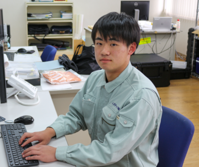 新人社員の写真１